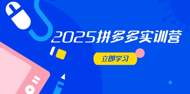 （14531期）2025拼多多实训营：深度剖析运营关键，助力电商人快速提升