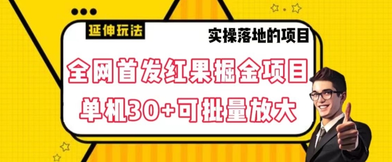 全网首发红果免费短剧掘金项目，单机30+可批量放大【揭秘】_80楼网创